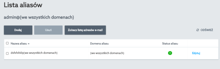 Jak dodać alias do skrzynki e mail w Panelu klienta home pl home pl