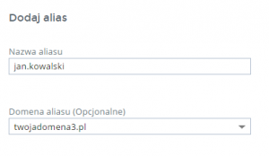 Jak Doda Alias Do Skrzynki E Mail W Panelu Klienta Home Pl Home Pl