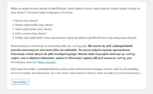 Przeglądarka internetowa - Adres URL - Instalacja - Kliknij przycisk Zaczynajmy