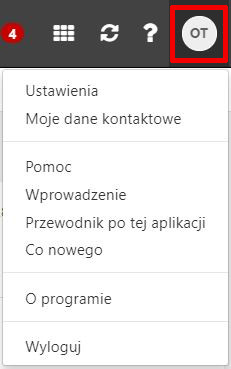 Poczta home.pl - Opcje konta - Wybierz Ustawienia