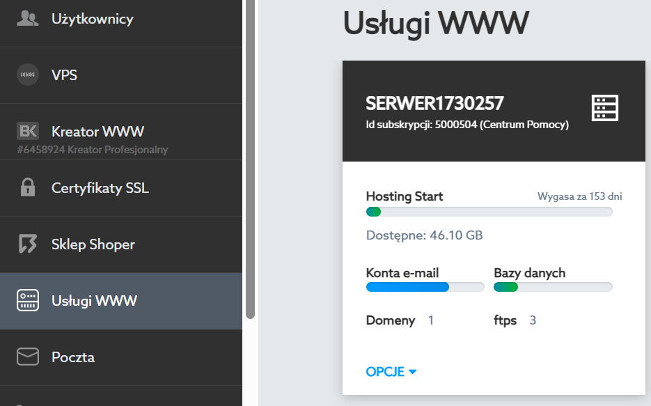 Jak wyświetlić listę baz danych na serwerze?