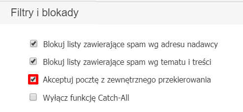 Jak utworzyć skrzynkę email, która ma działać wyłącznie po stronie home.pl?
