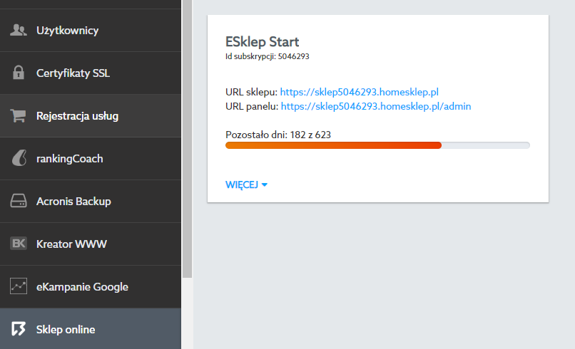 Jak uruchomić certyfikat SSL w eSklepie od home.pl?