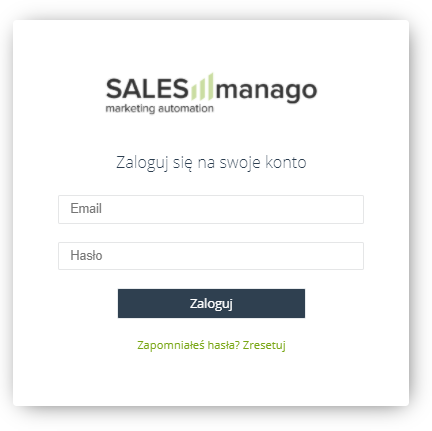 Aplikacja: SALESmanago - Instalacja i pierwsza konfiguracja