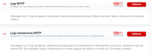 Logi SMTP w Profesjonalnych usługach IT