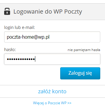 Jak zmienić hasło do Poczta WP.pl? Nie pamiętam hasła