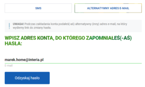 Metody zmiany hasła poczty