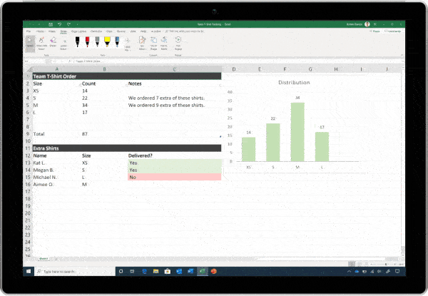 Microsoft ulepsza funkcję wpisywania tekstu i danych w Excel