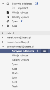 Konto zewnętrzne poczta gazeta.pl - dodaj konto