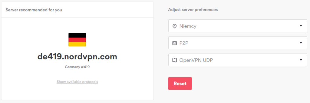 Wybierz serwer VPN spełniający Twoje oczekiwania