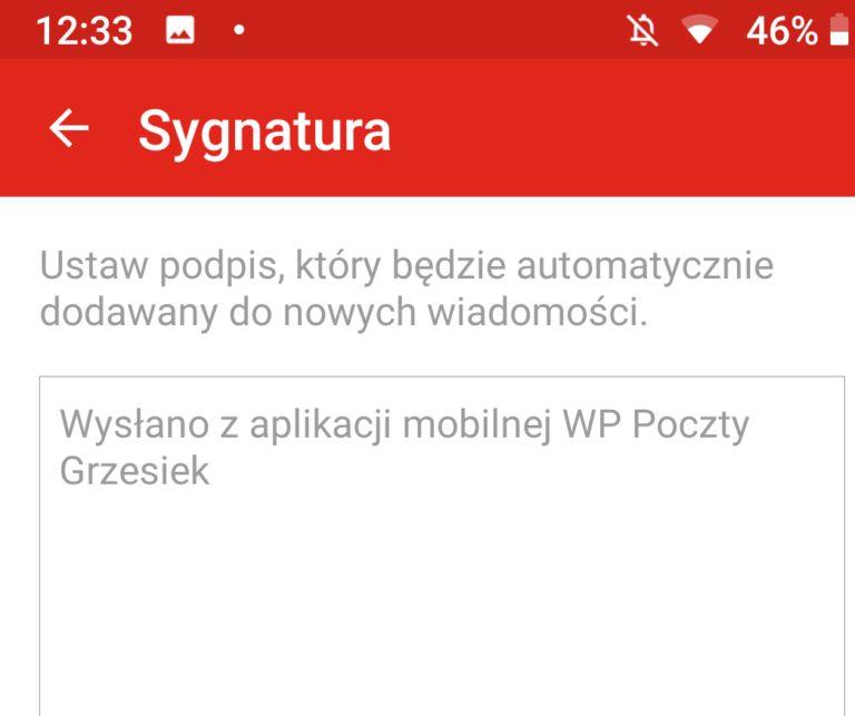 PODPIECIE POCZTY WP POD GMAILA visual data 4