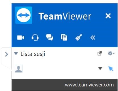 Przekazanie zdalnego sterowania - TeamViewer