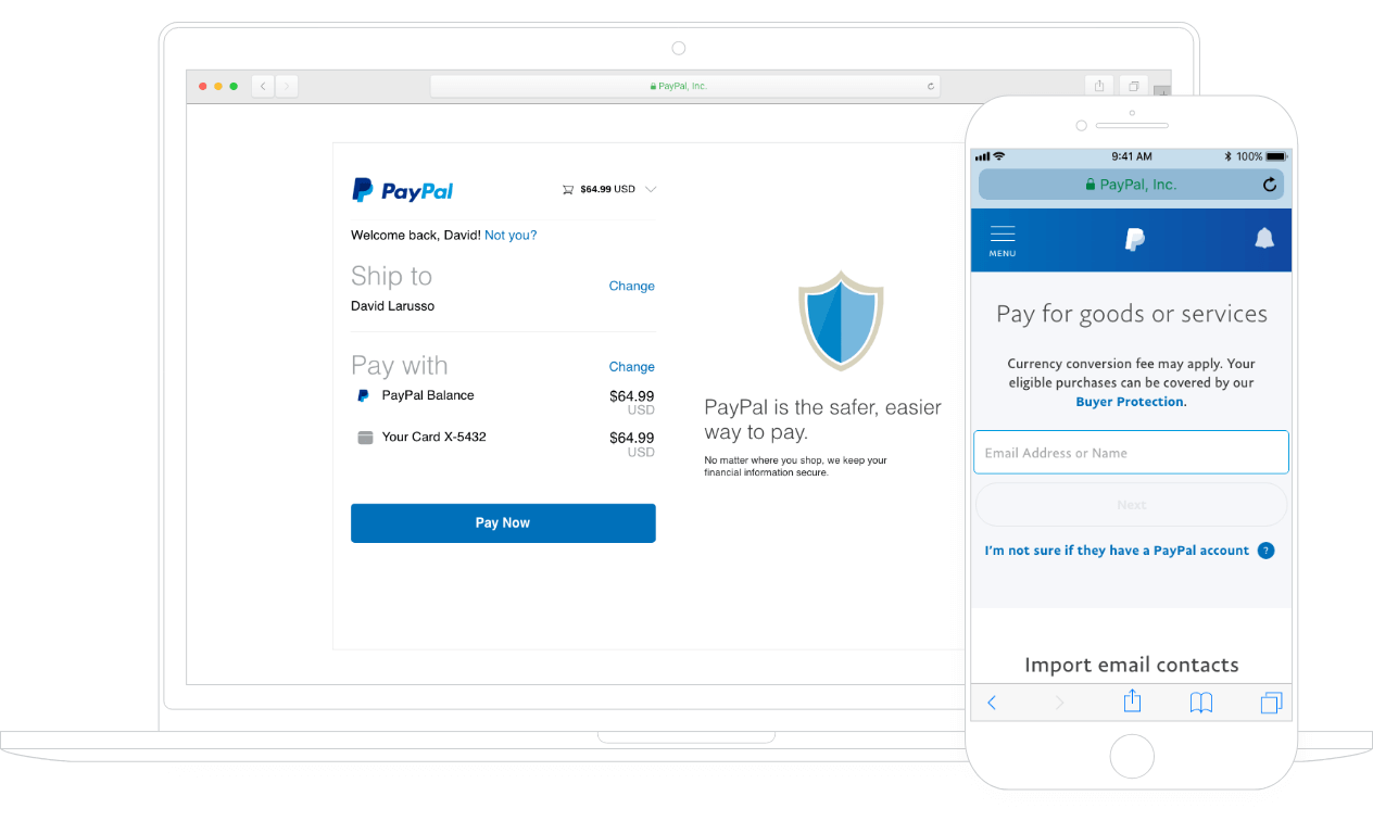 Portfel elektroniczny PayPal dla klientów indywidualnych i firm