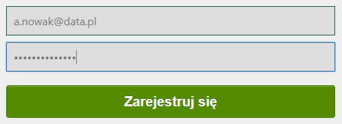 Rejestracja nowego konta w CDA.pl