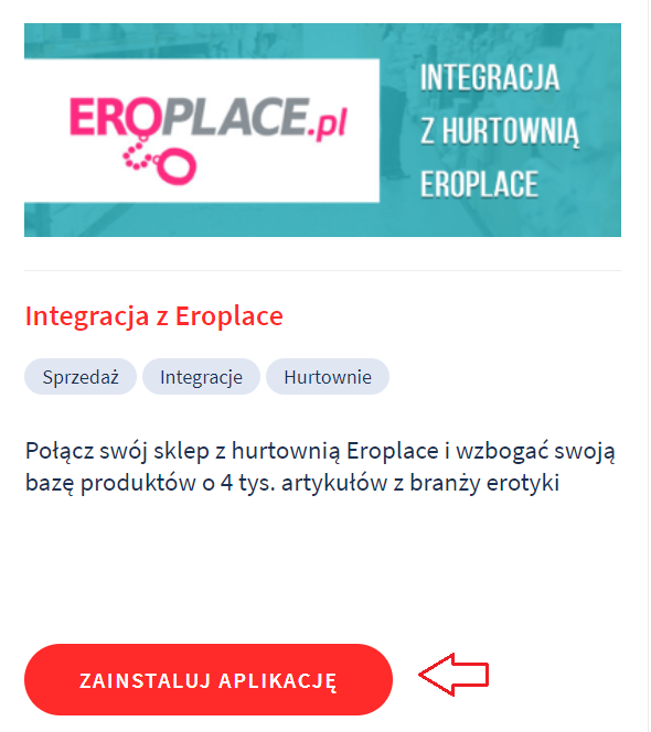 Integracja z hurtownią eroplace.pl