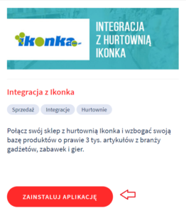 Integracja z hurtownią Ikonka w eSklep