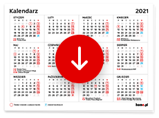 Kalendarz 2021 do druku pdf - niedziele handlowe 2021