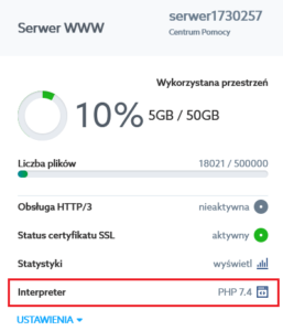 Interpreter PHP