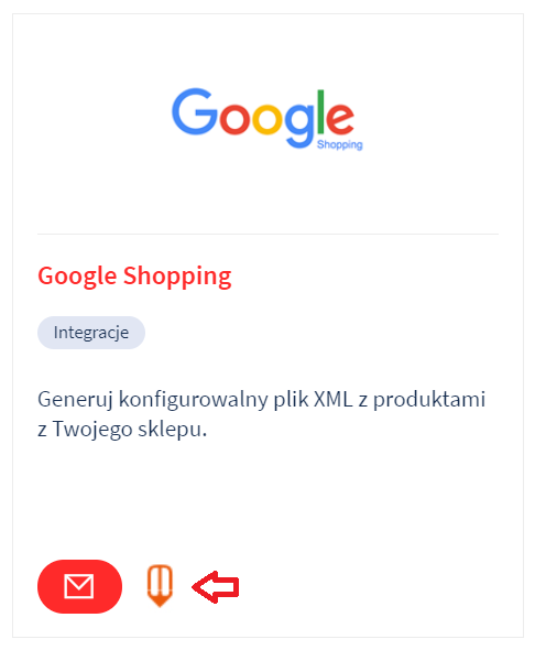 app google shopping konfiguracja
