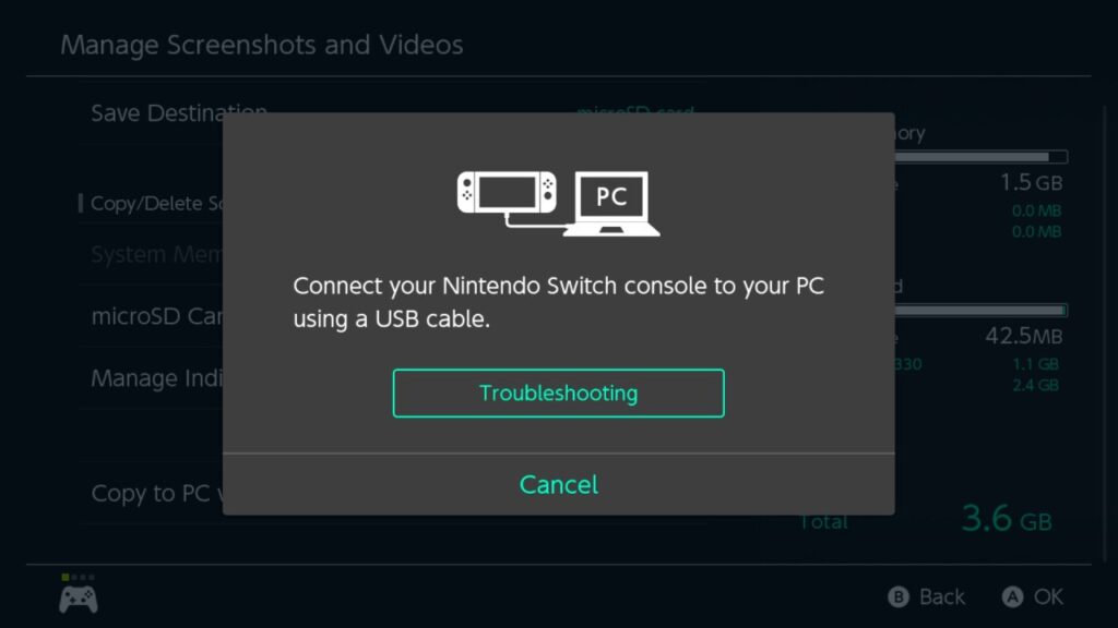 Jak wysłać zdjęcia z Nintendo Switch do komputera PC?