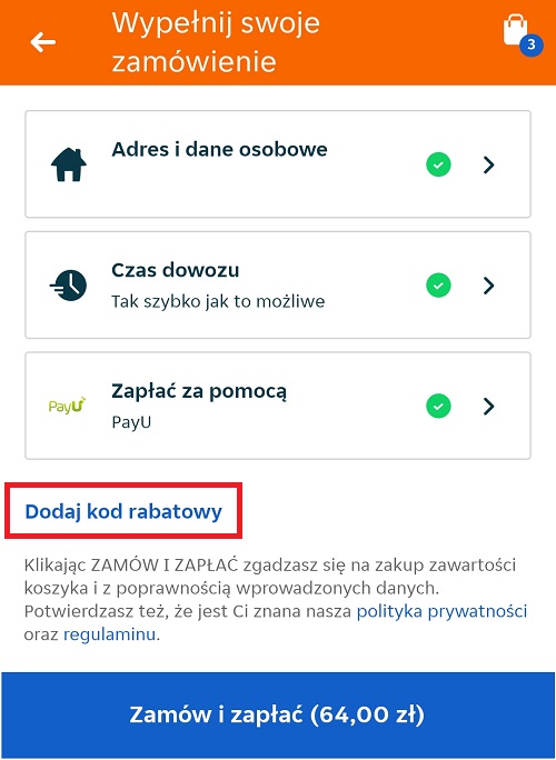Jak zrealizować kartę podarunkową Pyszne.pl?