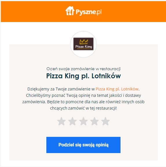 Jak wystawić opinię na Pyszne.pl?