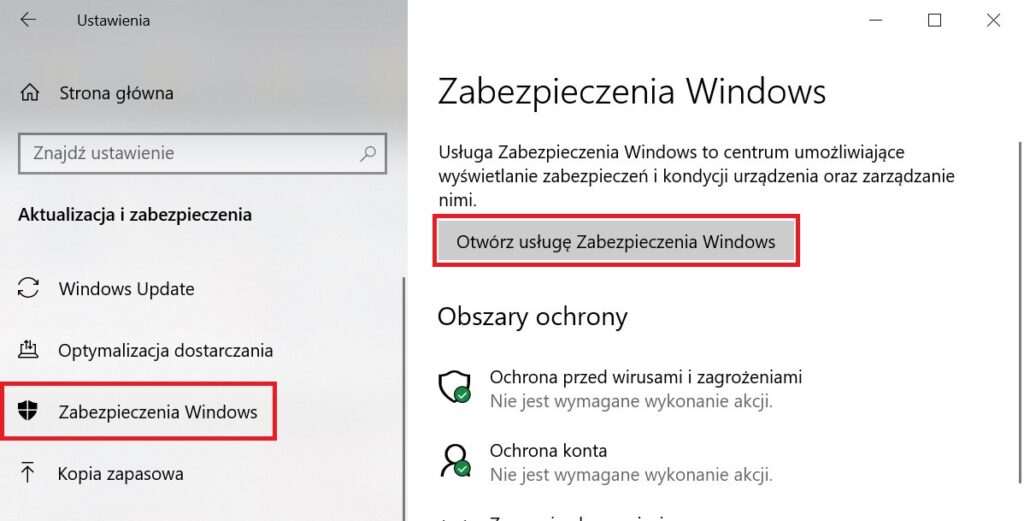 Jak wyłączyć Windows Defender?