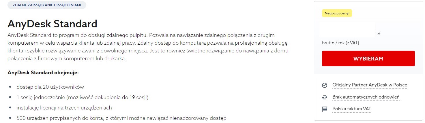 Gdzie kupić nowe licencje AnyDesk dla firm?