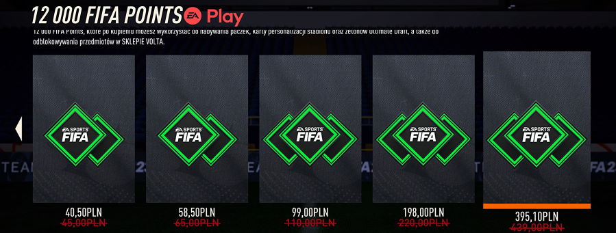 Jak kupić FIFA Points do FIFA 23 na komputer PC?