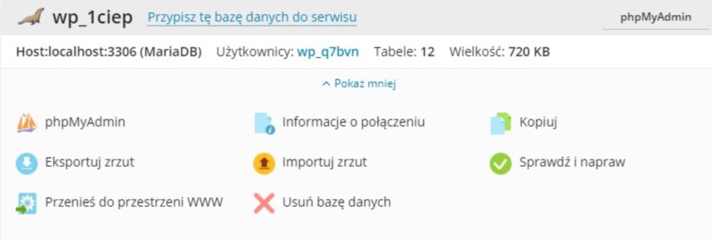 Jak uruchomić phpMyAdmin?