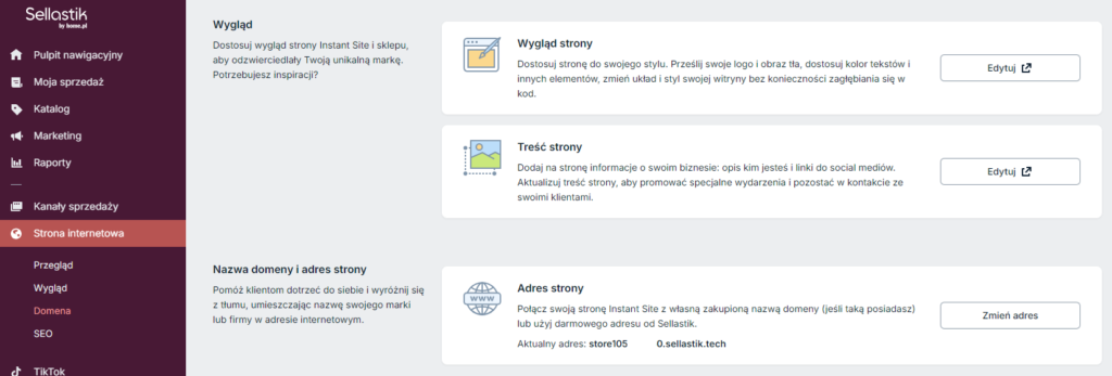 Jak podłączyć własną domenę do sklepu Sellastik by home.pl?