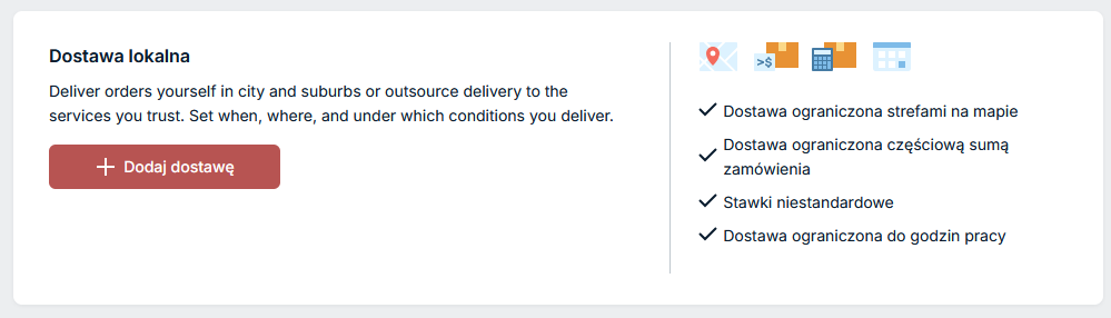 Jak skonfigurować dostawę lokalną w Sellastik by home.pl?