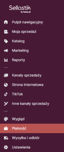 Wprowadzenie do płatności w sklepie Sellastik by home.pl